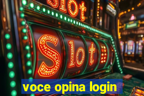 voce opina login